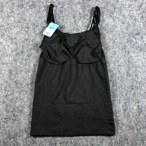 Assets by Sara Blakely Cami Tank Top Womens M‎ Black Shaping Layering Undershirt